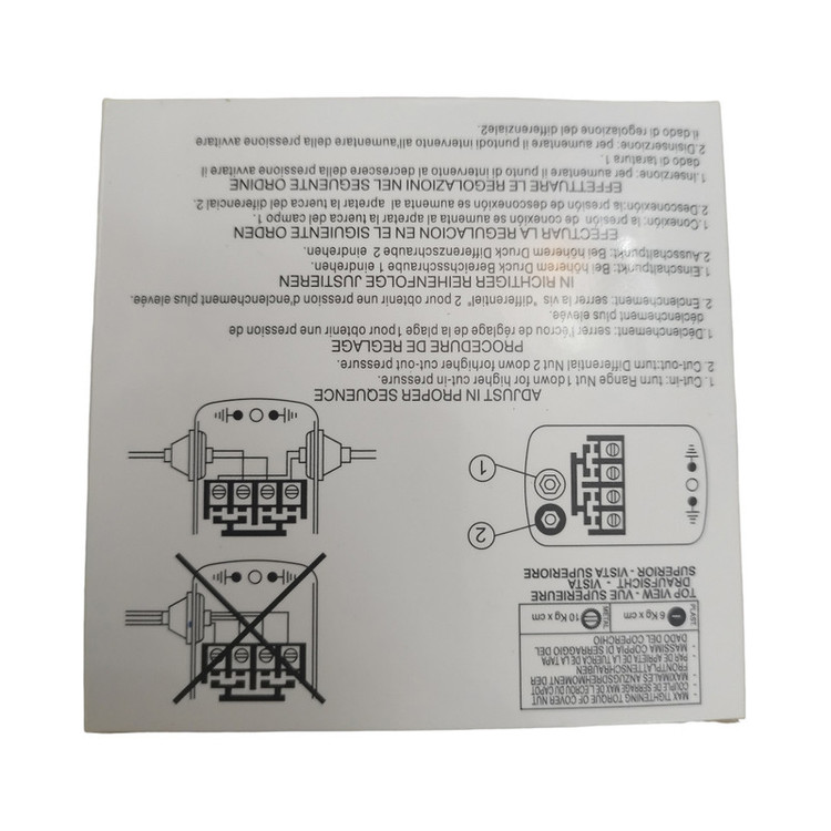 کلید کنترل اتوماتیک پرشر سوییچ پمپ آب اسکواردی مدل BSK2 -9013FSG-2